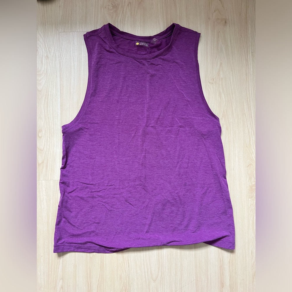 Zella sport purple shirt